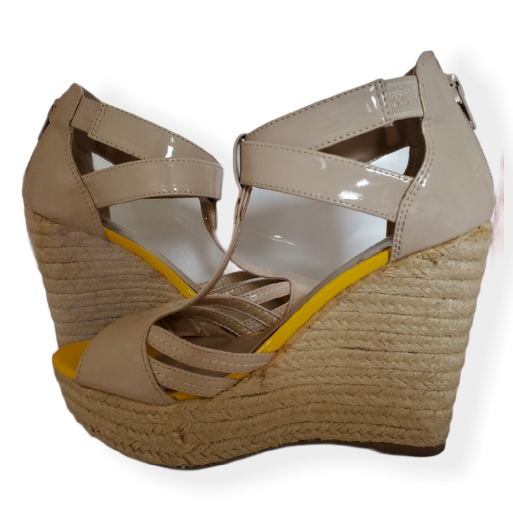 GUESS Leather Wedges
